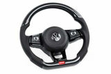 t Fits 2015-19 Golf R Volkswagen Steering Wheel - Carbon Fiber & Leather MS100202 APR