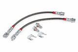 Fits 2015-19 Golf SportWagen Volkswagen S/S Brake Lines Rear set stainless steel polished