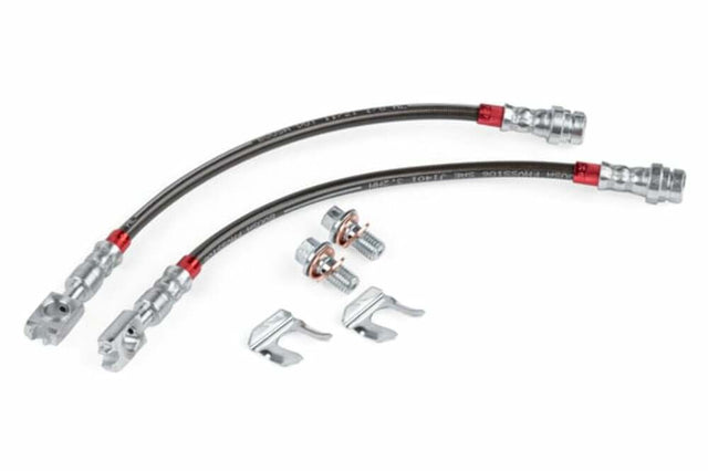 Fits 2015-19 Golf SportWagen Volkswagen S/S Brake Lines Rear set stainless steel polished