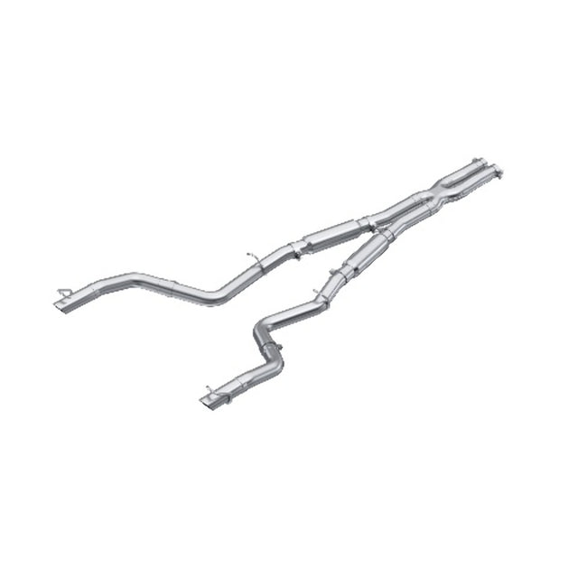 MBRP cat-back exhaust system fits 2015-2016 Chrysler dual rear exit aluminized steel S7119AL 3 inch inlet/outlet
