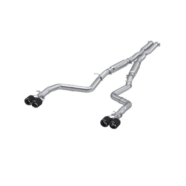 MBRP cat-back exhaust system fits 2015-2016 Dodge Challenger dual rear exit Armor Pro Series T304 stainless steel S71153CF 3 inch inlet/outlet