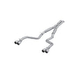 t Fits 2015-2016 Dodge Challenger 3in. Cat Back; Dual Rear; Quad Tips - S7115AL MBRP Exhaust