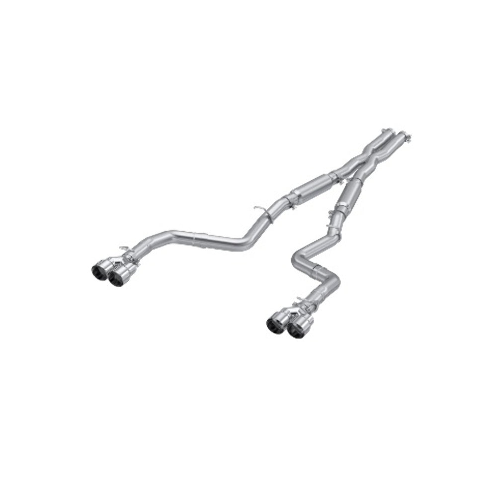 t Fits 2015-2016 Dodge Challenger 3in. Cat Back; Dual Rear; Quad Tips - S7115AL MBRP Exhaust