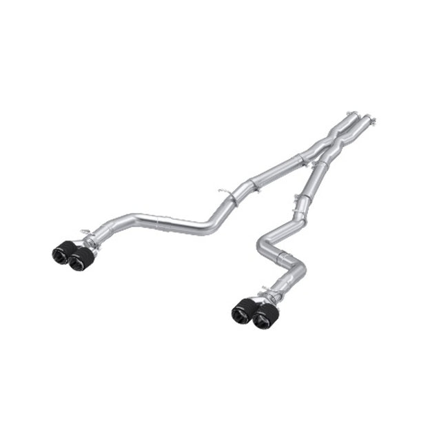 MBRP cat-back exhaust system fits 2015-2016 Dodge Challenger dual rear exit Armor Pro Series T304 stainless steel S71163CF 3 inch inlet/outlet