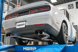 MBRP cat-back exhaust system fits 2015-2016 Dodge Challenger dual rear exit Armor Pro Series T304 stainless steel S71163CF 3 inch inlet/outlet
