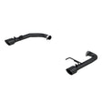 MBRP axle-back exhaust system fits 2015-2017 Ford Mustang aluminized steel black coated S7276BLK 2 inch inlet/outlet