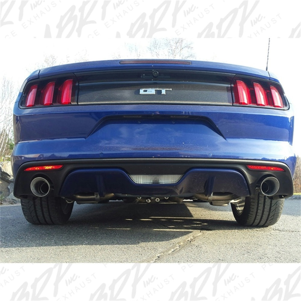 t Fits 2015-2017 Ford Mustang 2 1/2in. Axle Back Kit; T304 - S7276304 MBRP Exhaust