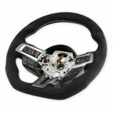 t Fits 2015-2017 Ford Mustang Steering Wheel-Alcantara Wrapped Heated-RK950-08 Rekudo