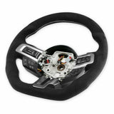 t Fits 2015-2017 Ford Mustang Steering Wheel-Alcantara Wrapped-RK950-06 Rekudo