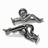 Fits 2015-2017 Mustang 5.0 GT 1-3/4 Tuned Length Shorty Headers-1848 for 2015-2017 Ford Mustang chrome