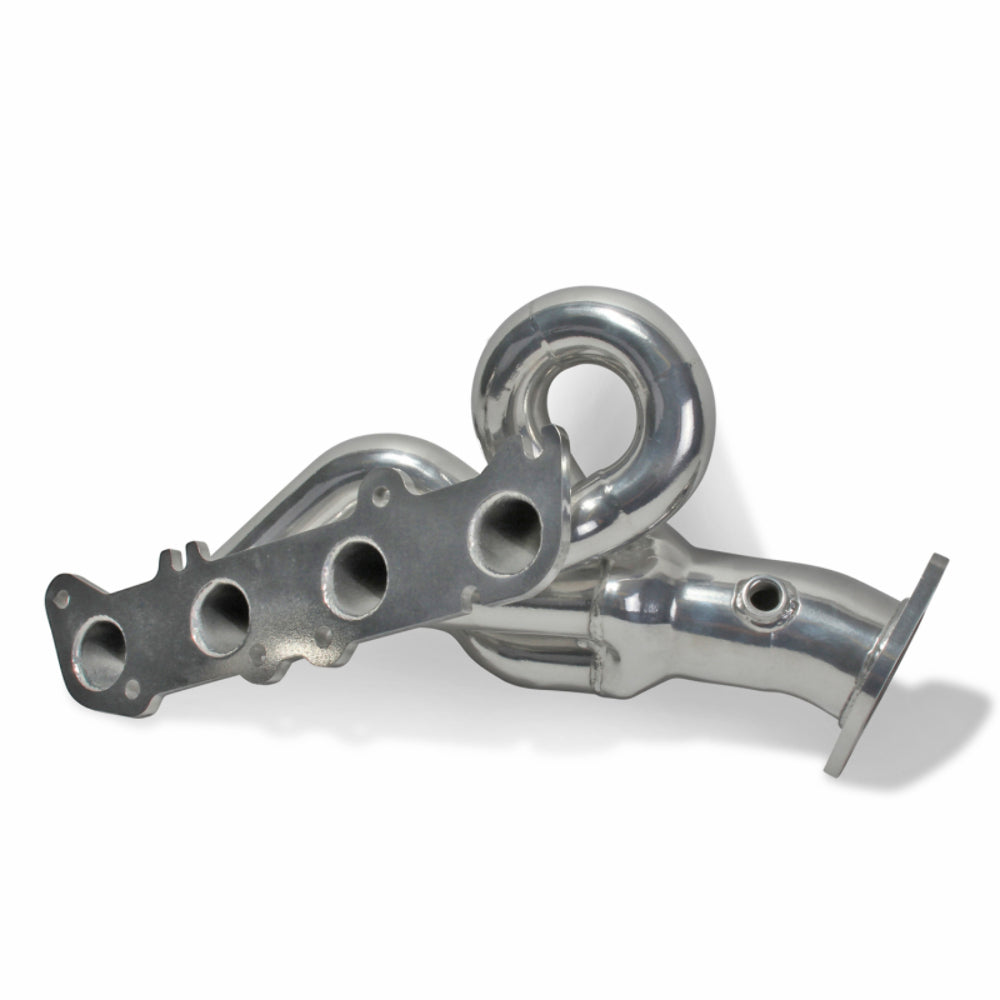 Fits 2015-2017 Mustang 5.0 GT 1-3/4 Tuned Length Shorty Headers-Silver-18480 for 2015-2017 Ford Mustang polished