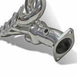 Fits 2015-2017 Mustang 5.0 GT 1-3/4 Tuned Length Shorty Headers-Silver-18480 for 2015-2017 Ford Mustang polished