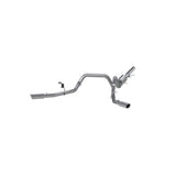 MBRP cat-back exhaust system fits 2015-2018 Chevy Silverado 1500 aluminized steel S5082AL