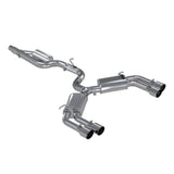 MBRP cat-back exhaust system fits 2015-2020 Audi Armor Pro Series T304 stainless steel S4601304