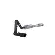 MBRP cat-back exhaust system fits 2015-2020 Ford F-150 single side exit aluminized steel S5256BLK 3 inch inlet/outlet