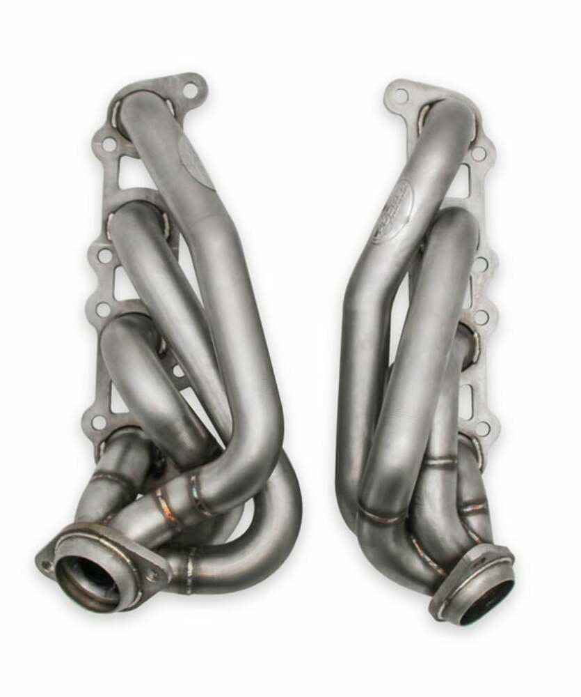 Hooker Fits 2015-2020 Ford F-150; BlackHeart Shorty Headers - 70303406-RHKR black stainless steel shorty