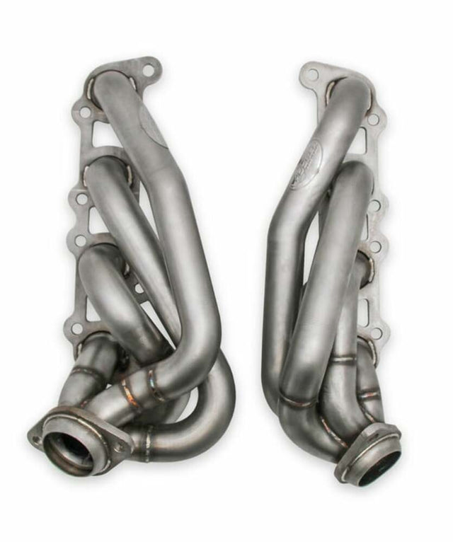 Hooker Fits 2015-2020 Ford F-150; BlackHeart Shorty Headers - 70303406-RHKR black stainless steel shorty