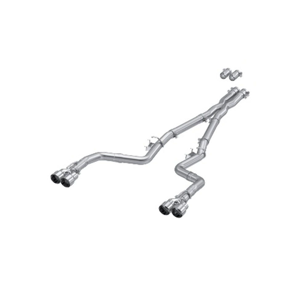 t Fits 2015-2022 Dodge Challenger 3in. Cat Back; Dual Rear; Quad Tips - S7114AL MBRP Exhaust
