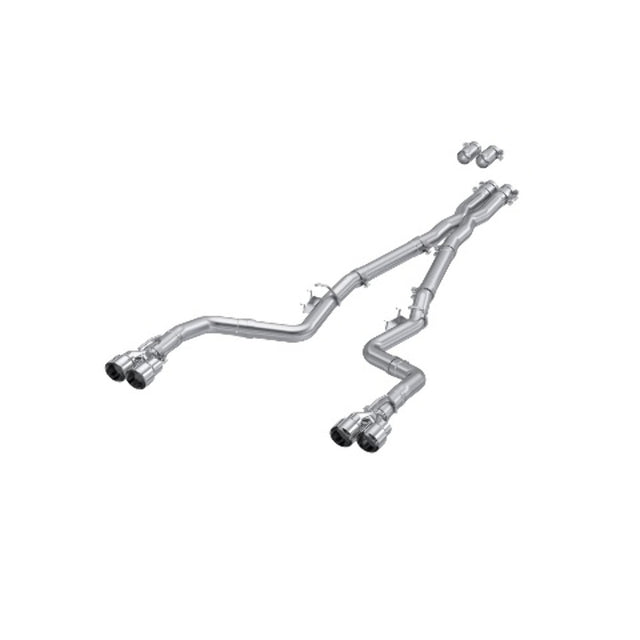 t Fits 2015-2022 Dodge Challenger 3in. Cat Back; Dual Rear; Quad Tips - S7114AL MBRP Exhaust