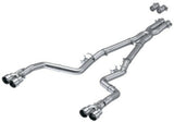 t Fits 2015-2022 Dodge Challenger 3in. Cat Back; Dual Rear; Quad Tips - S7114AL MBRP Exhaust