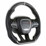 Fits 2015-2022 Dodge Charger; Steering Wheel-Carbon Fiber Heated-CH950-19