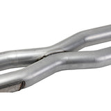 Fits 2015-2023 Ford Mustang 5.0 GT Resonator High Flow X Pipe-1818