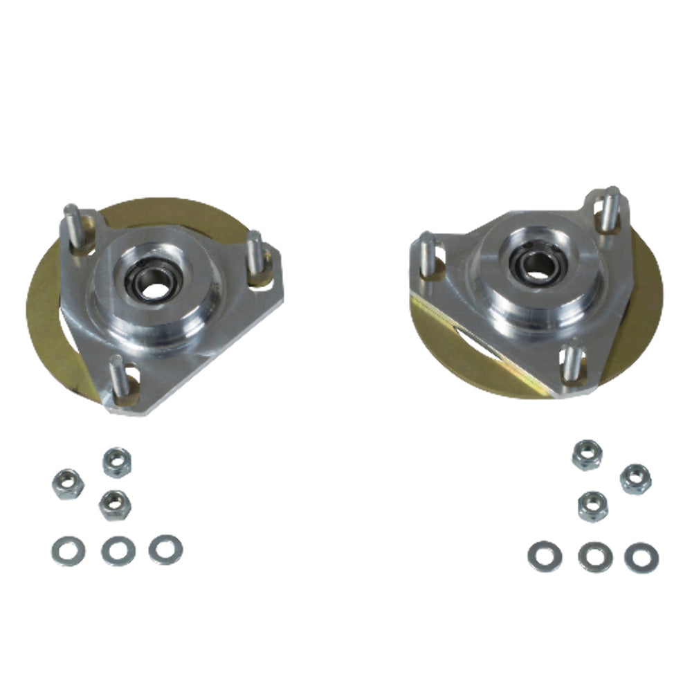 t Fits 2015-2023 Mustang GT/V6 Front Caster Camber Plate Kit-2553 BBK Performance