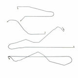 Intermediate Brake Line Kit for 2015-2022 Dodge Challenger Hellcat stainless steel