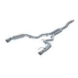 t Fits 2015-24 Mustang 3" Cat Back Dual Split Rear Race Version 4.5" tips-S7275409 MBRP Exhaust