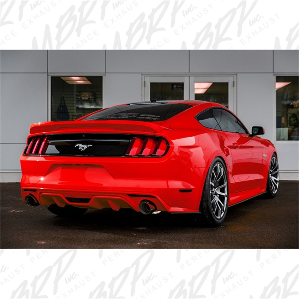 t Fits 2015-24 Mustang 3" Cat Back Dual Split Rear Race Version 4.5" tips-S7275409 MBRP Exhaust