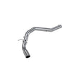 MBRP performance muffler fits 2016-2018 Nissan Titan single side exit aluminized steel S6400AL