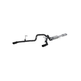 MBRP cat-back exhaust system fits 2016-2020 Ford F-150 dual rear exit aluminized steel S5258BLK 2 inch inlet/outlet