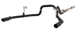 MBRP cat-back exhaust system fits 2016-2020 Ford F-150 dual rear exit aluminized steel S5258BLK 2 inch inlet/outlet