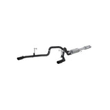 MBRP cat-back exhaust system fits 2016-2020 Ford F-150 dual rear exit aluminized steel S5258BLK 2 inch inlet/outlet