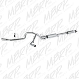 t Fits 2016-2020 Ford F-150 2 1/2in. Cat Back; Dual Side Exit; AL - S5257AL MBRP Exhaust