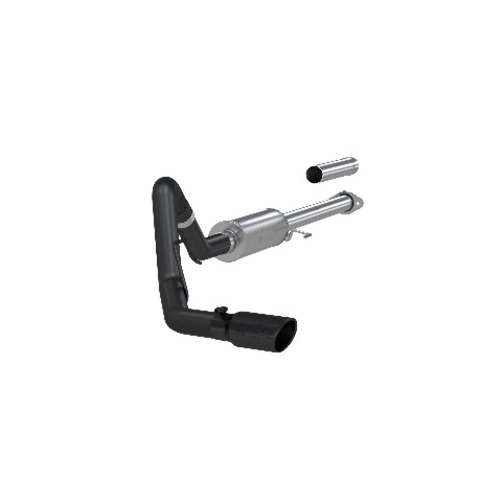 MBRP cat-back exhaust system fits 2016-2020 Ford F-150 aluminized steel S5253BLK 3 inch inlet/outlet