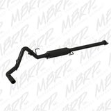 MBRP cat-back exhaust system fits 2016-2020 Ford F-150 aluminized steel S5253BLK 3 inch inlet/outlet