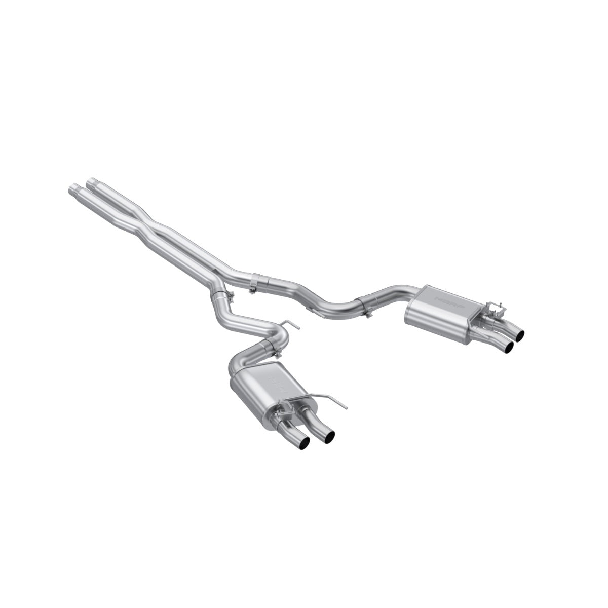 MBRP performance muffler fits 2016-2020 Ford Mustang Armor Pro Series T304 stainless steel S7201304