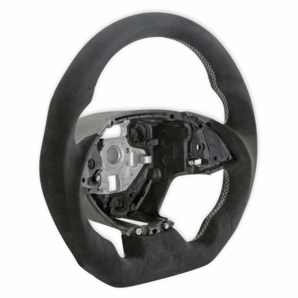 Fits 2016-2022 Chevrolet Camaro Muscle Cars Steering Wheel-Alcantara CA950-14