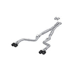 MBRP cat-back exhaust system fits 2016-2023 Dodge Challenger dual rear exit Armor Pro Series T304 stainless steel S71133CF 3 inch inlet/outlet