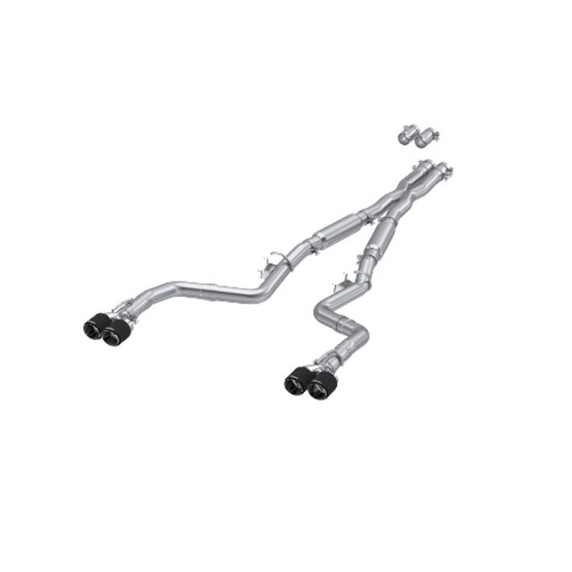 MBRP cat-back exhaust system fits 2016-2023 Dodge Challenger dual rear exit Armor Pro Series T304 stainless steel S71133CF 3 inch inlet/outlet