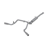 MBRP cat-back exhaust system fits 2016-2023 Toyota Tacoma aluminized steel S5340AL
