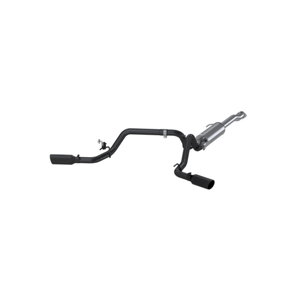 t Fits 2016-2023 Toyota Tacoma 3"; Cat Back; Dual Split Side; Black - S5340BLK MBRP Exhaust