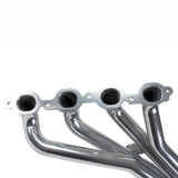 Fits 2016-2024 Camaro SS 6.2 Lt1 1-7/8 Long Tube Exhaust Headers-Silver-40440 for 2016-2024 Chevy Camaro polished
