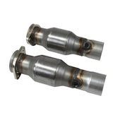 t Fits 2016-2024 Camaro SS V8 2-3/4" Short Mid Pipes w/High Flow Converters-40441 BBK Performance