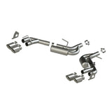 MBRP axle-back exhaust system fits 2016-2024 Chevy Camaro Armor Pro Series T304 stainless steel S7039304 5 inch inlet 2.5 inch outlet