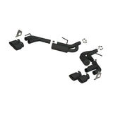 MBRP axle-back exhaust system fits 2016-2024 Chevy Camaro aluminized steel black coated S7039BLK 2.5 inch inlet/outlet