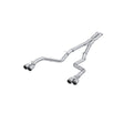 MBRP cat-back exhaust system fits Dodge Challenger dual rear exit aluminized steel S7116AL 3 inch inlet/outlet