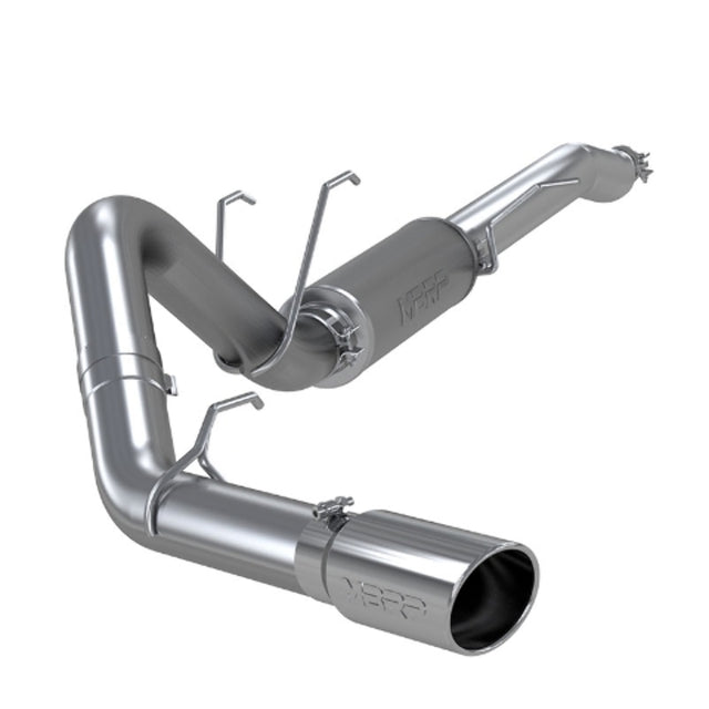 MBRP performance muffler fits 2017-2020 Ford F-350 single side exit aluminized steel S5247AL