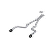 MBRP cat-back exhaust system fits 2017-2018 Dodge Charger dual rear exit Armor Pro Series T304 stainless steel S71183CF 3 inch inlet/outlet